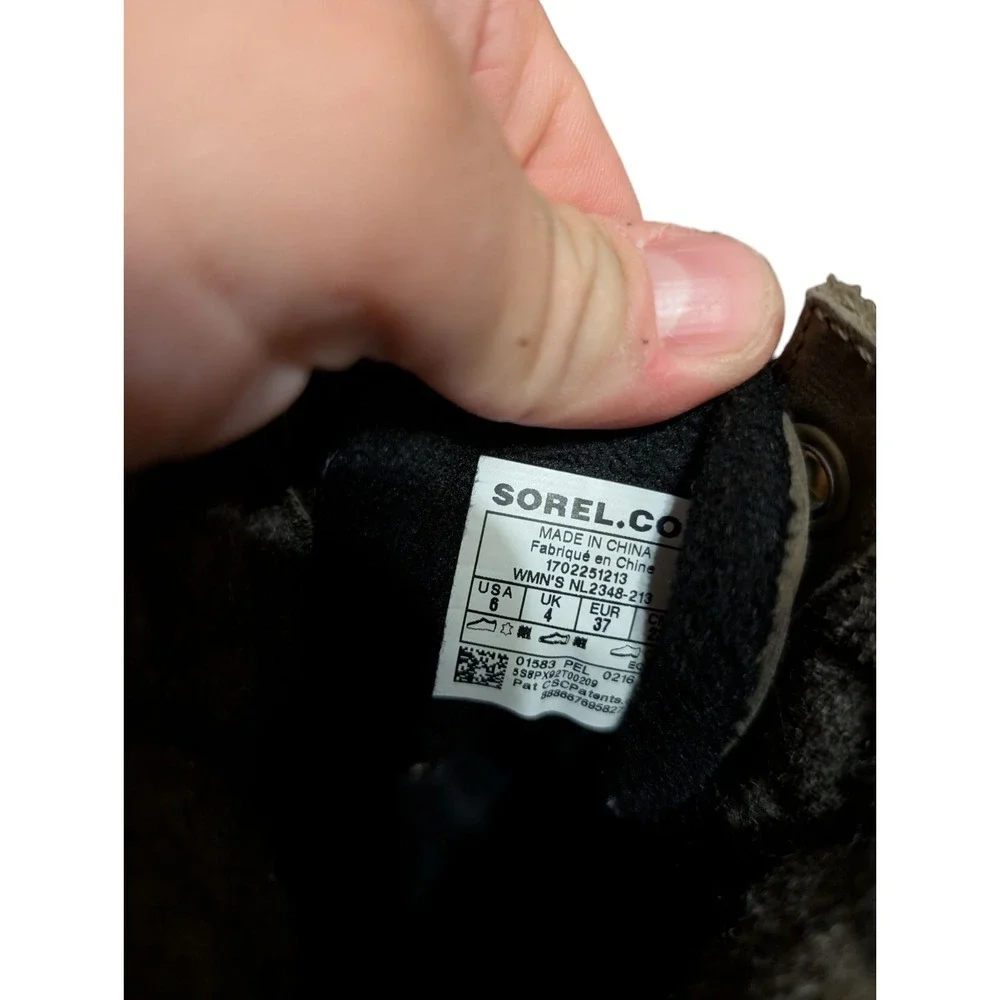 Sorel Slimpack Ii‎ Boots Brown Size 6 Womens
